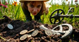amateur finds medieval coins