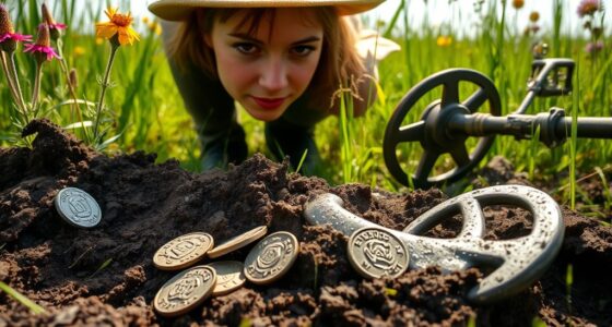 amateur finds medieval coins