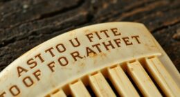 ancient comb reveals earliest sentence