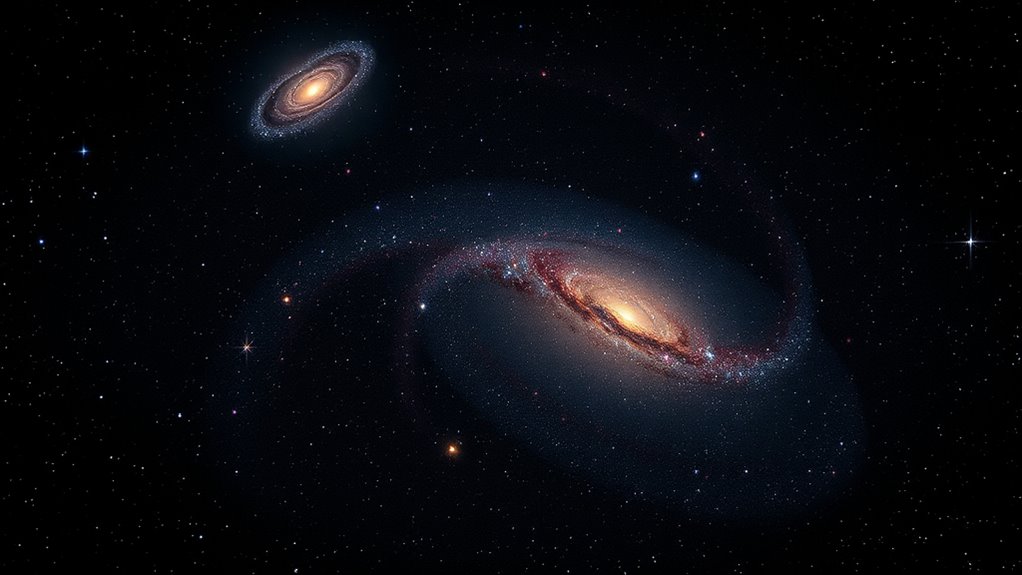 dark matter hidden behind dust