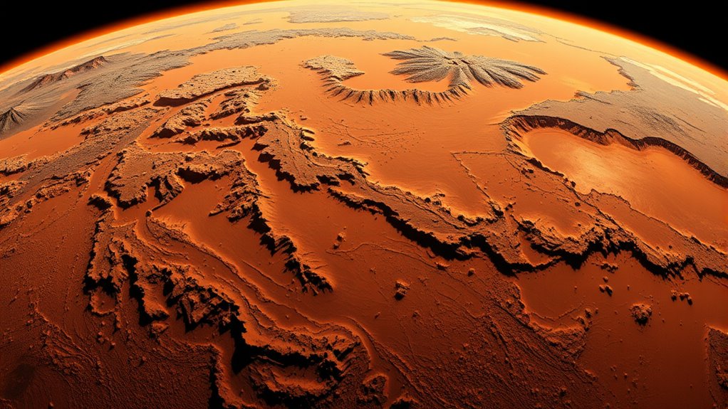 detailed martian surface mapping