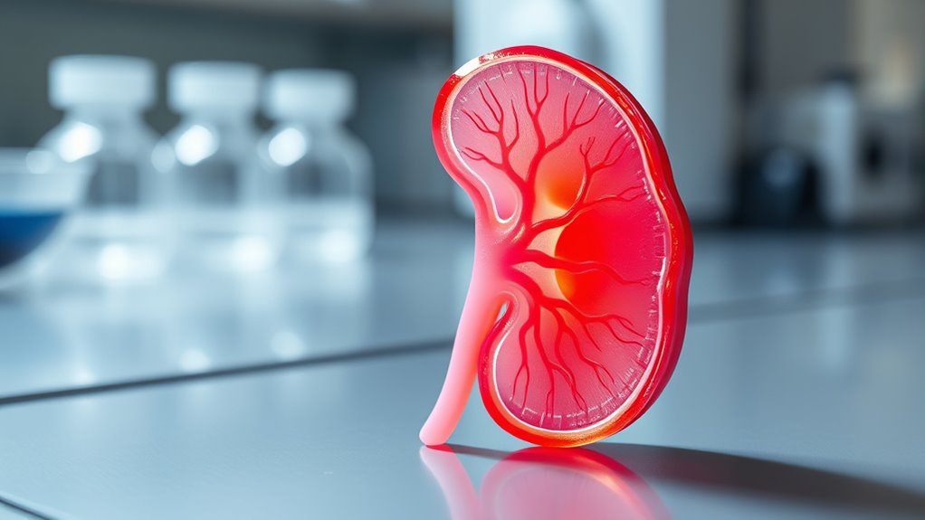 lab grown miniature kidney