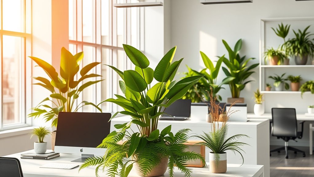 plants lower stress productivity