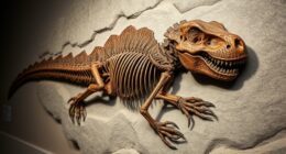 rare dinosaur skin preservation