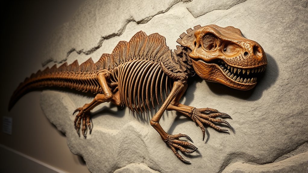 rare dinosaur skin preservation
