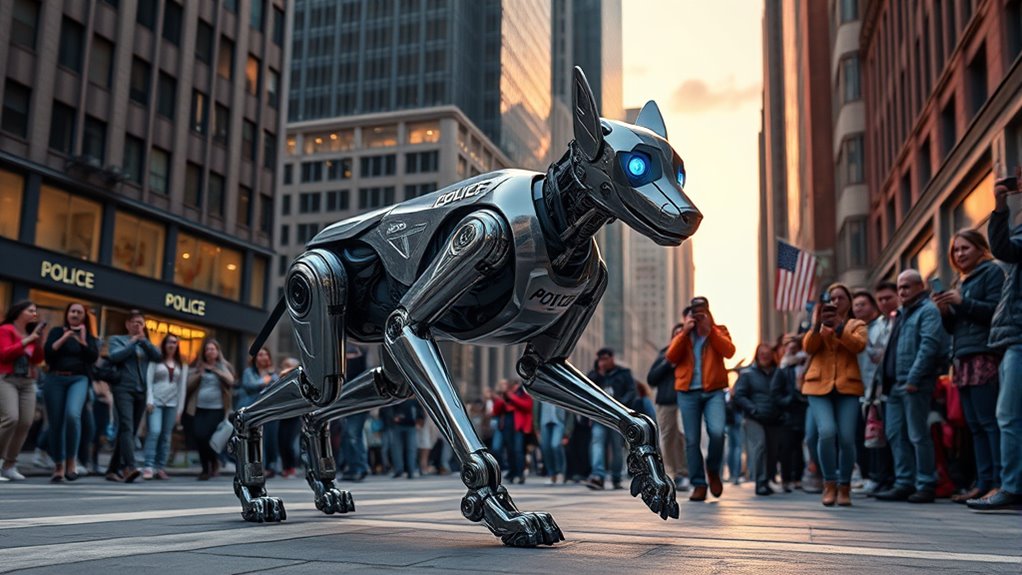 robot police dogs raise safety privacy concerns