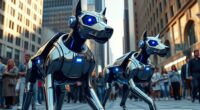 robotic police dogs deployed