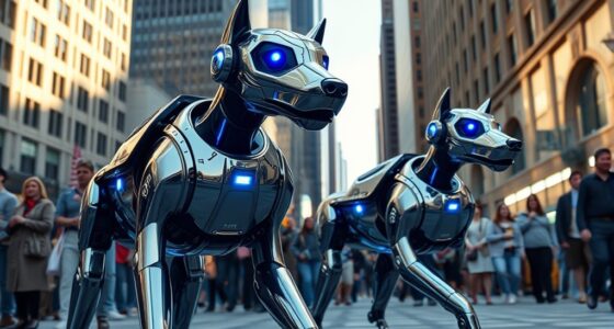 robotic police dogs deployed