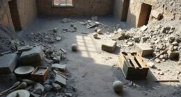 ancient life preserved in ash