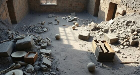 ancient life preserved in ash