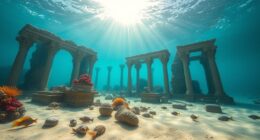 ancient palace beneath harbor