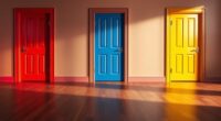 counterintuitive door switching strategy
