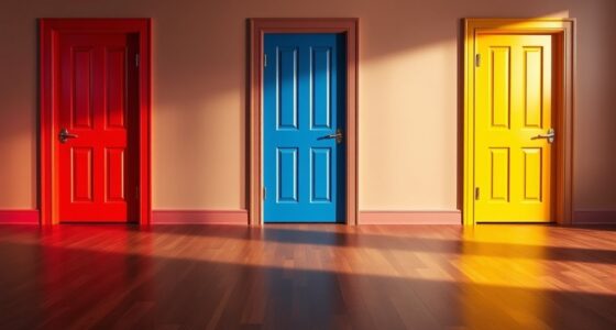 counterintuitive door switching strategy
