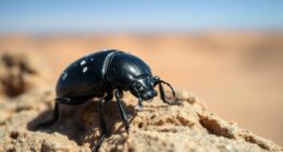 desert beetles collect moisture