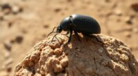 desert beetles collect moisture