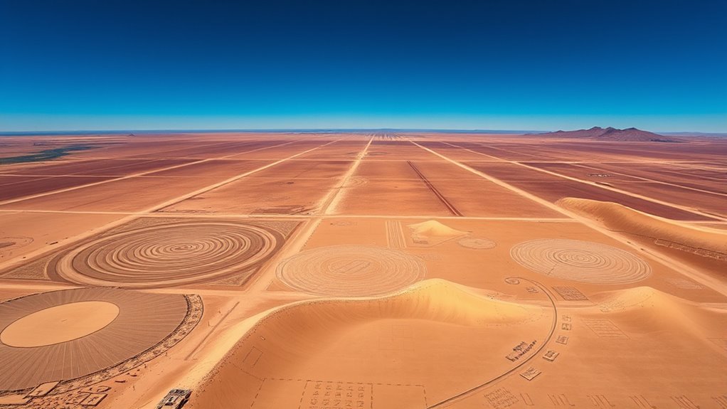 drone surveys uncover ancient designs