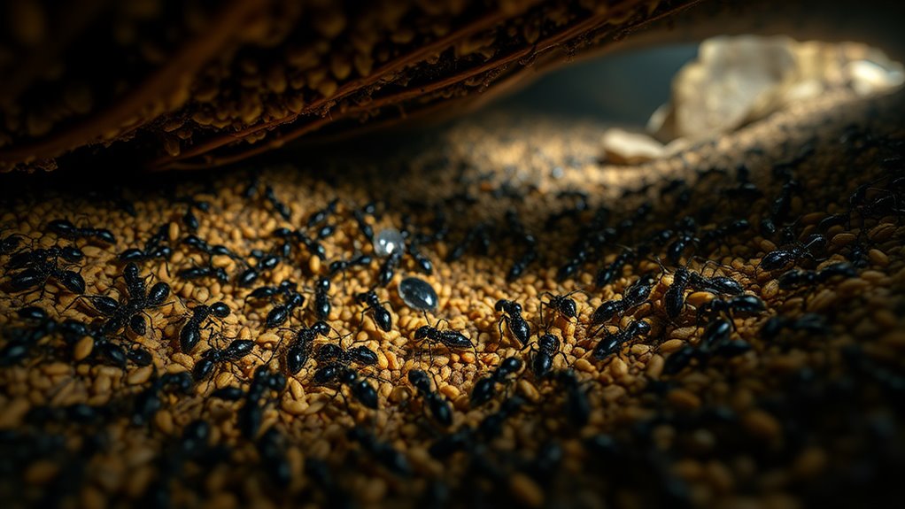 giant interconnected ant networks
