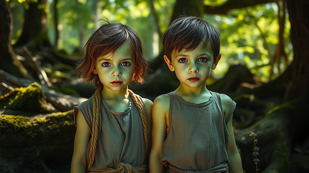 green children folklore genetics
