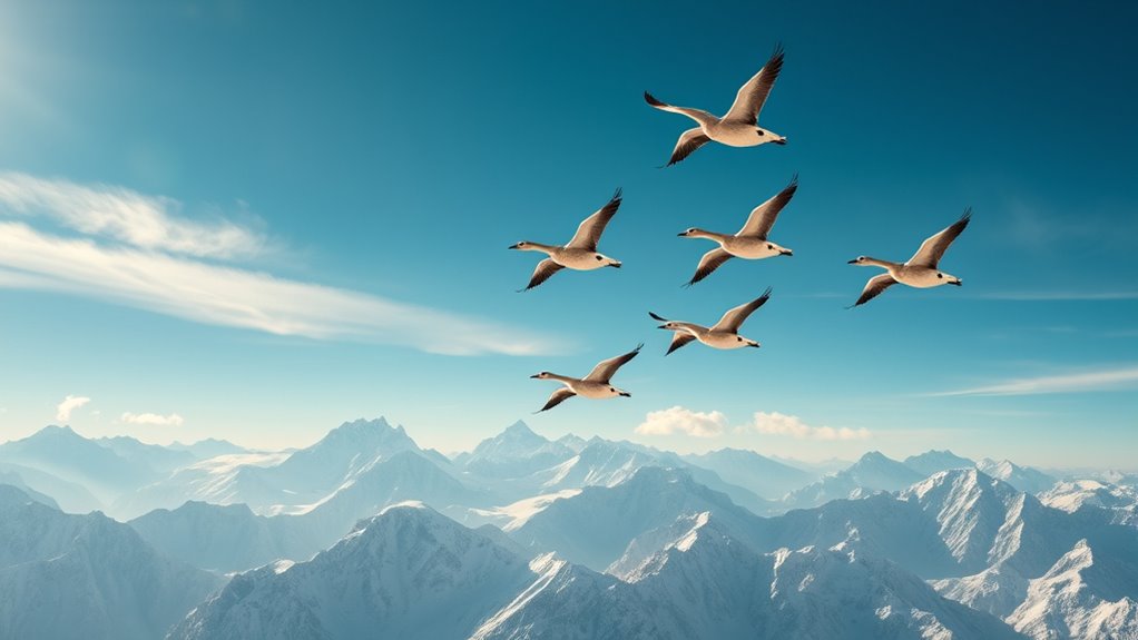 high altitude bird adaptations