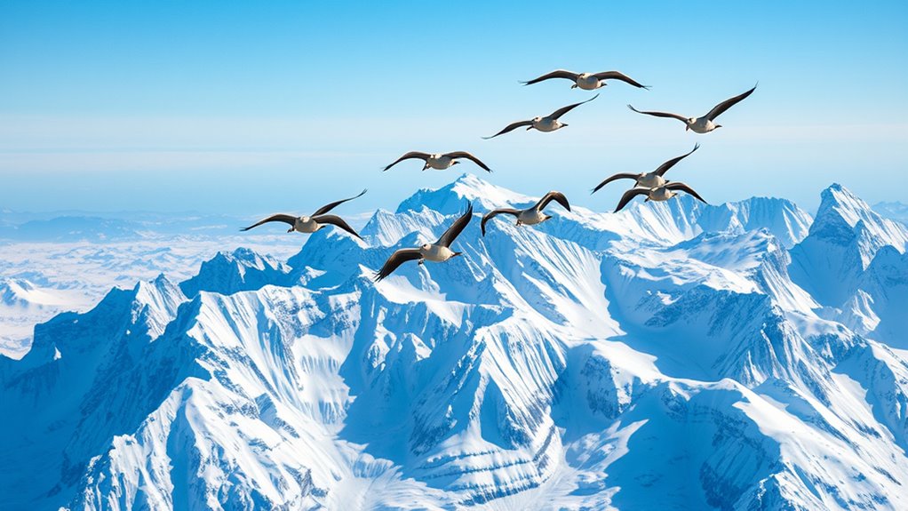 high altitude migration adaptations