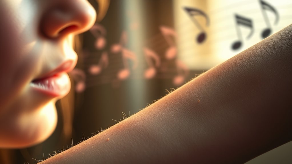 music evokes emotional chills