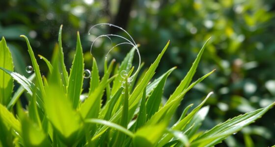 plants warning scent trails