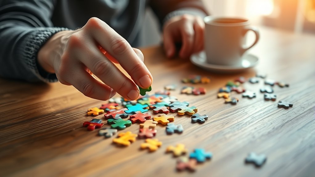 puzzle solving stimulates brain