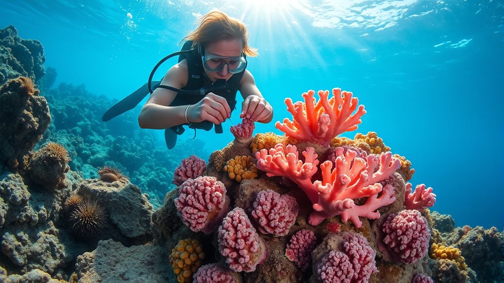 reef conservation through fragments