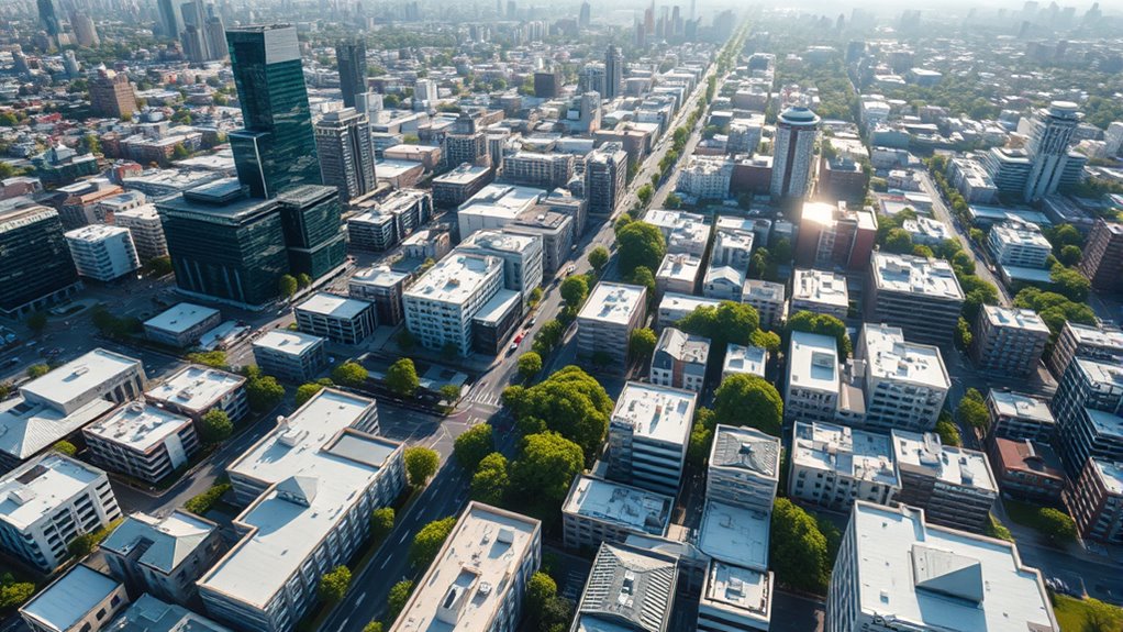 reflective roofs combat urban heat