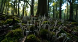 underground fungal communication networks