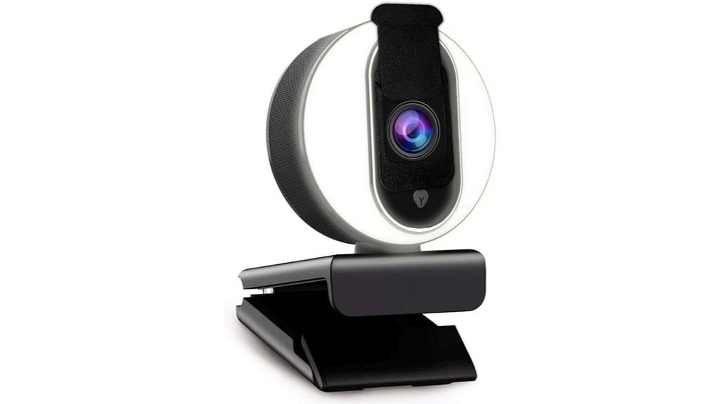 1080p webcam with ring