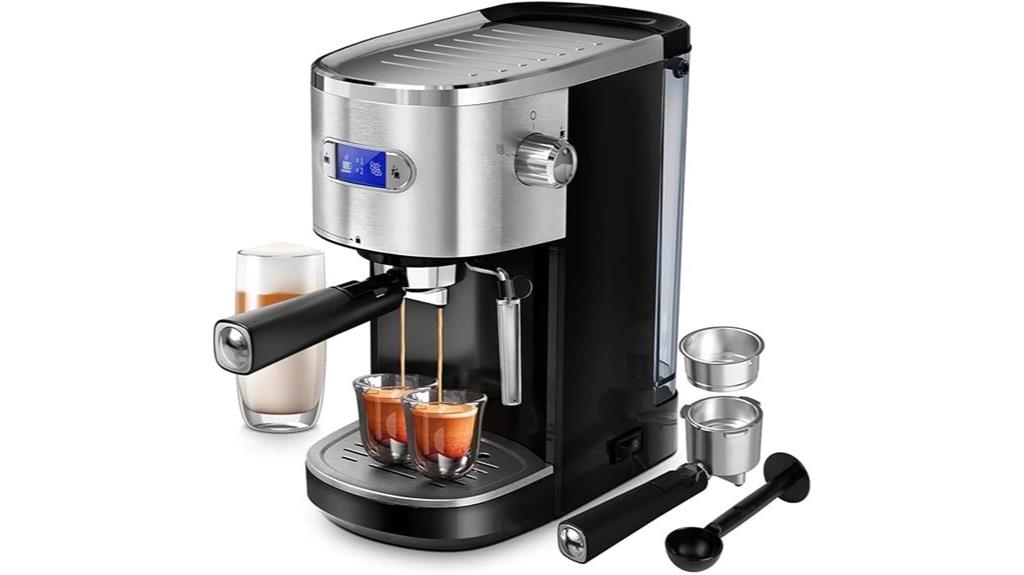 20 bar semi automatic espresso