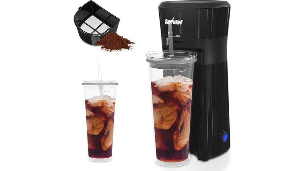 20 oz ground coffee maker