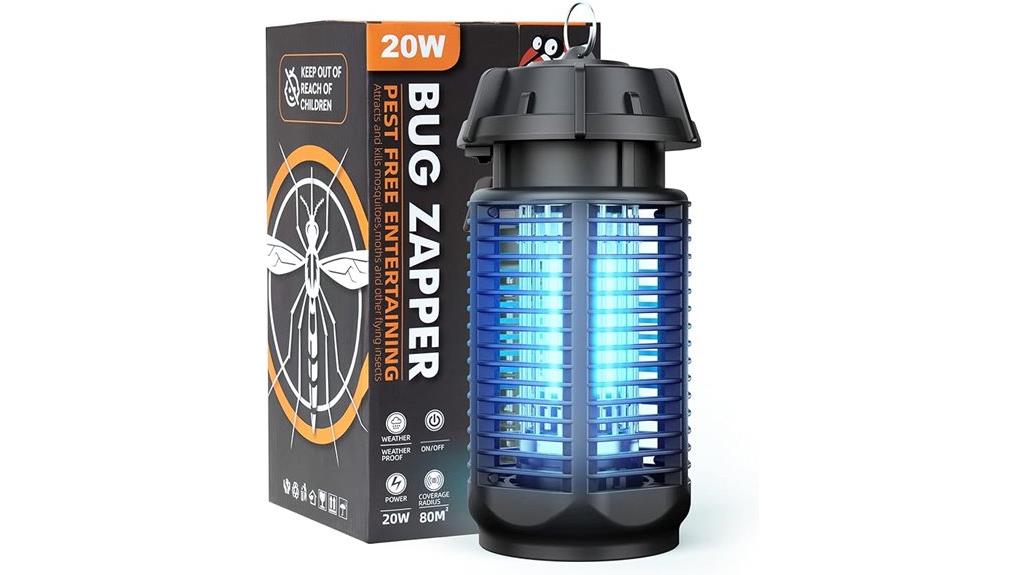 20w electric mosquito zapper