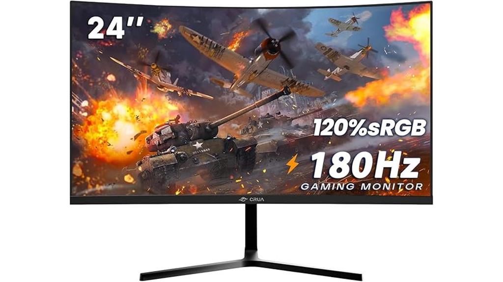 24 inch curved gaming monitor