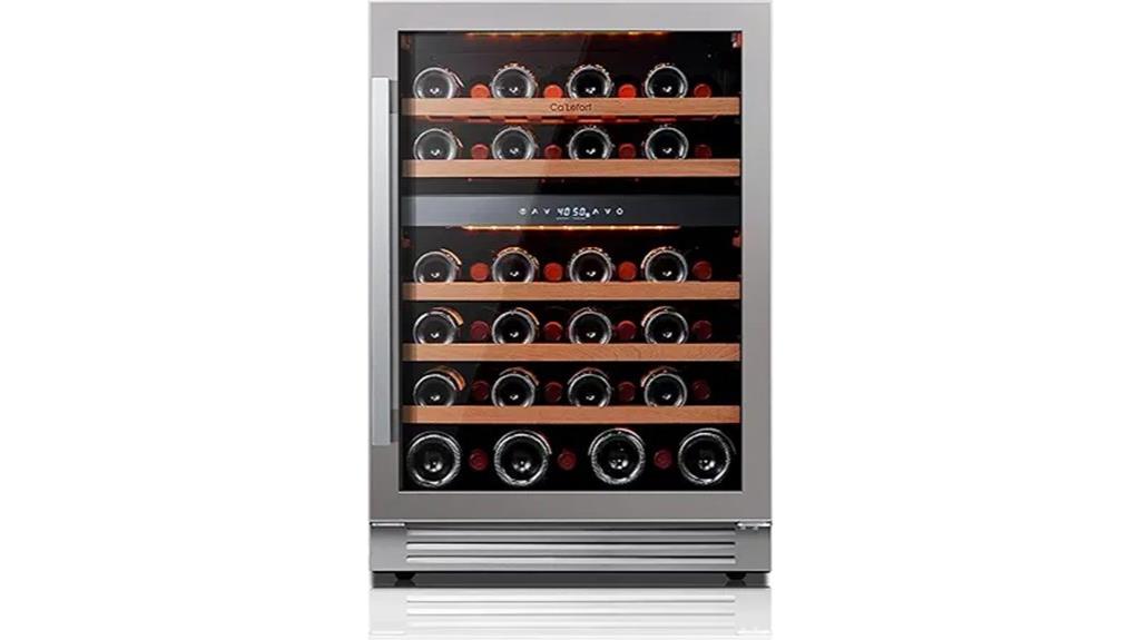 24 inch wine cooler refrigerator