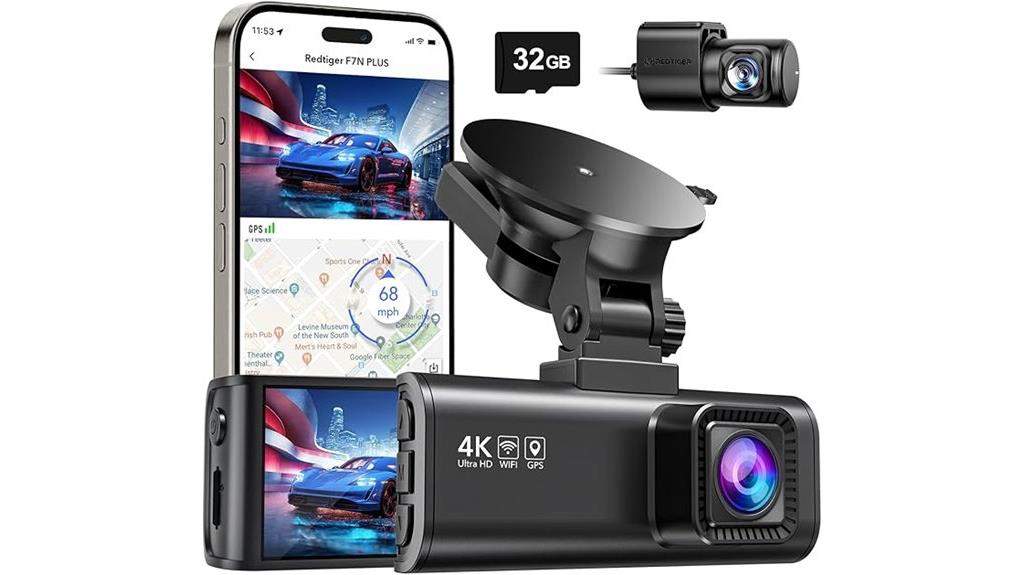 4k full hd dash cam