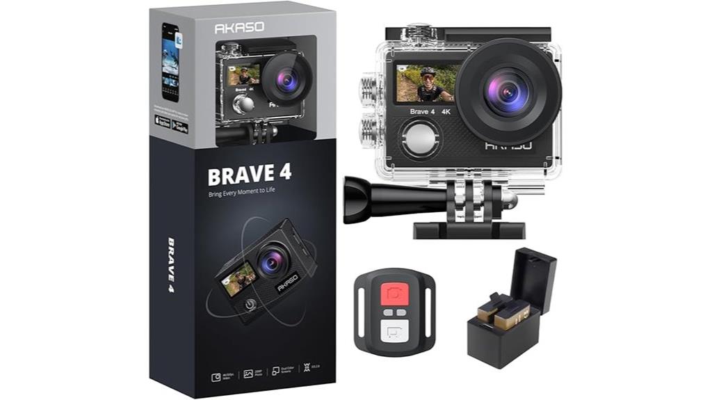 4k wifi waterproof action camera