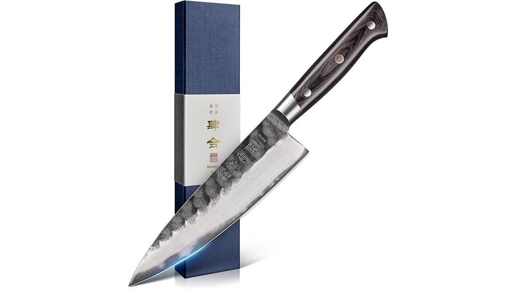 8 inch aus 8 pakkawood chef