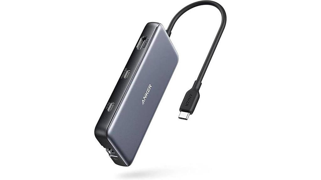 anker 555 hub power