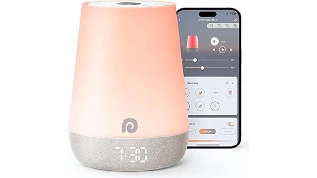 baby sound machine with app