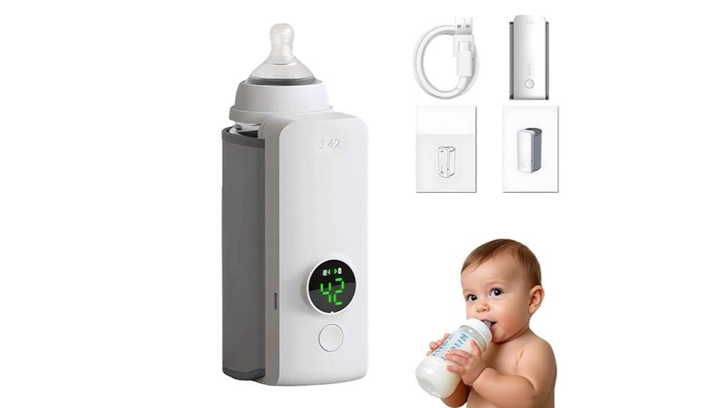 battery powered bottle warmer