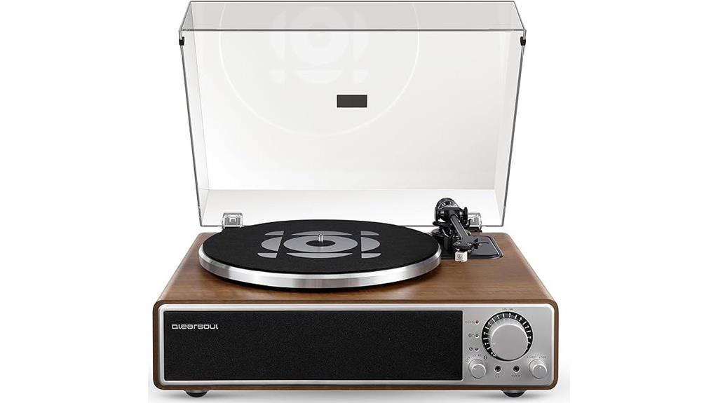 bluetooth vinyl record player