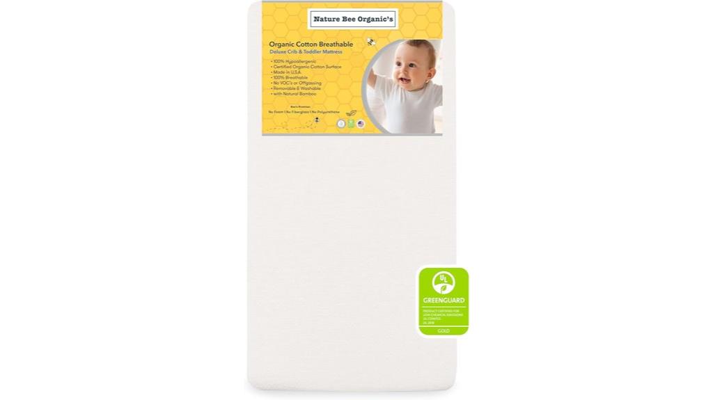 breathable organic toddler mattress