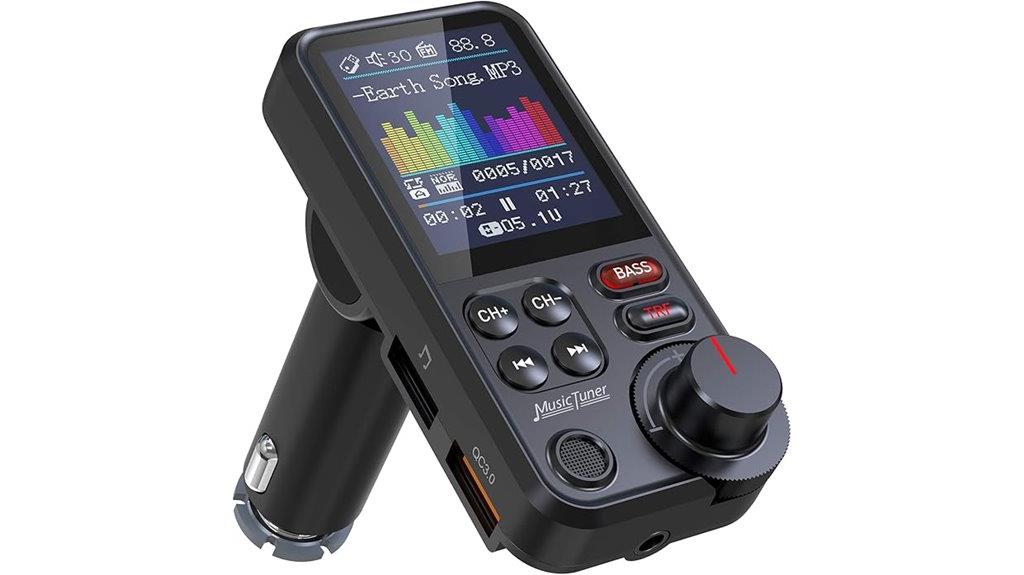 car bluetooth fm transmitter