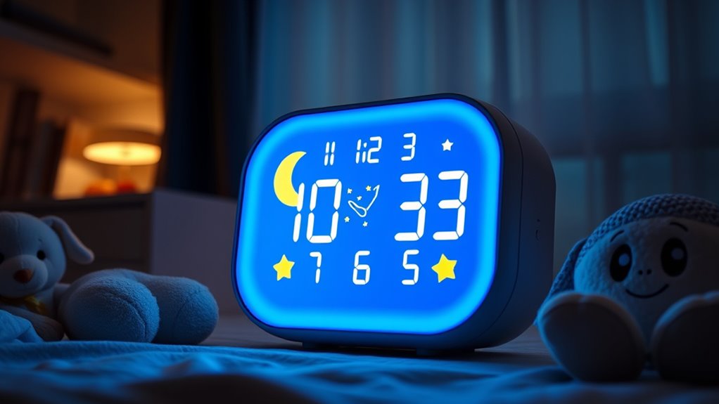 child friendly customizable sleep clock