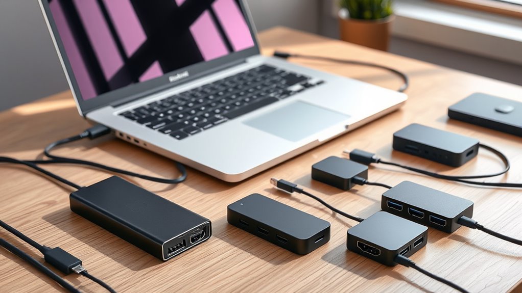 choosing compatible portable hubs