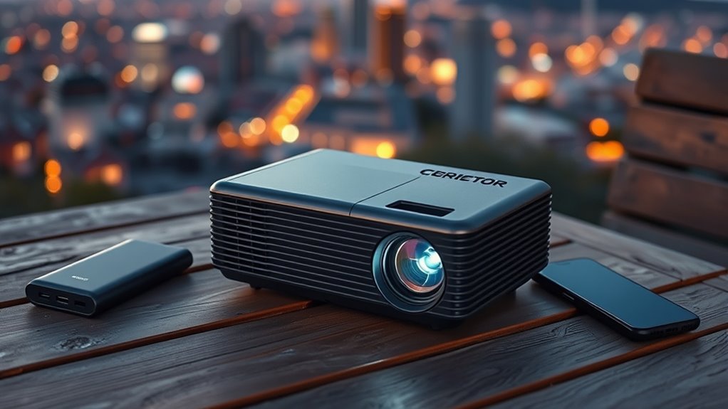 choosing high quality portable projectors
