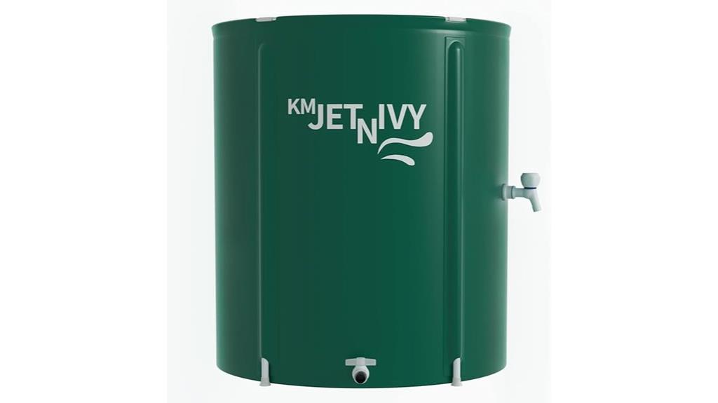 collapsible rainwater collection system