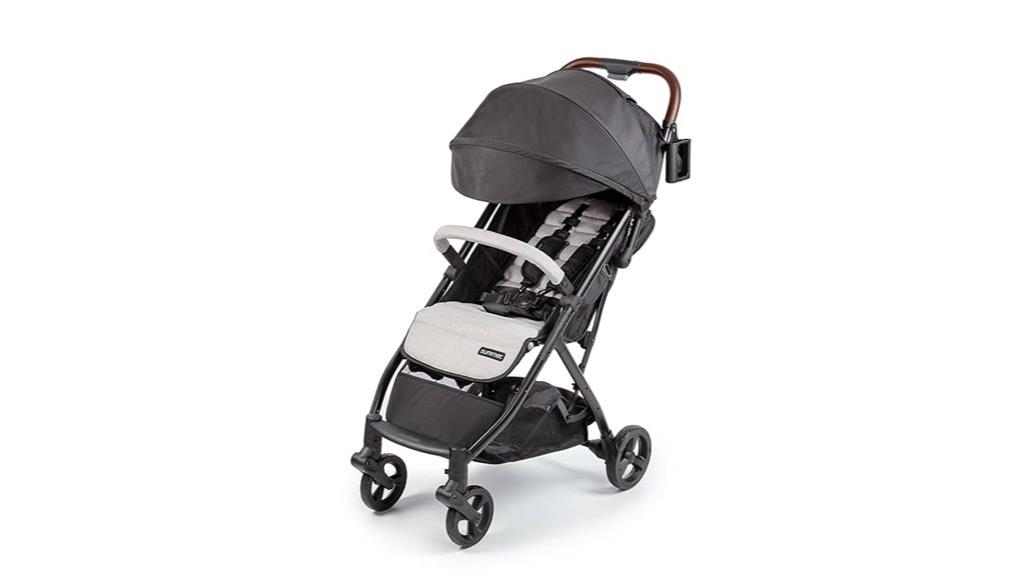 compact folding baby stroller